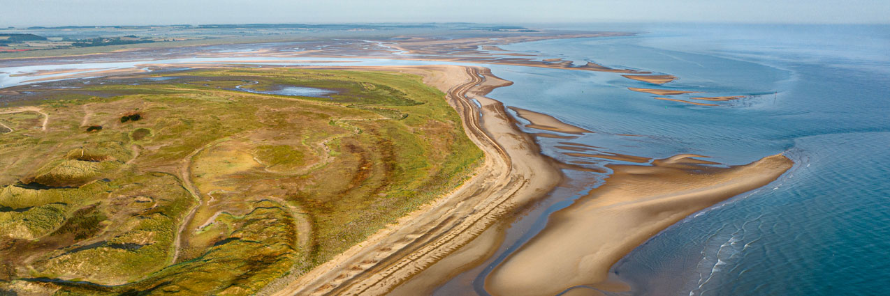 Blakeney Point - aerial view