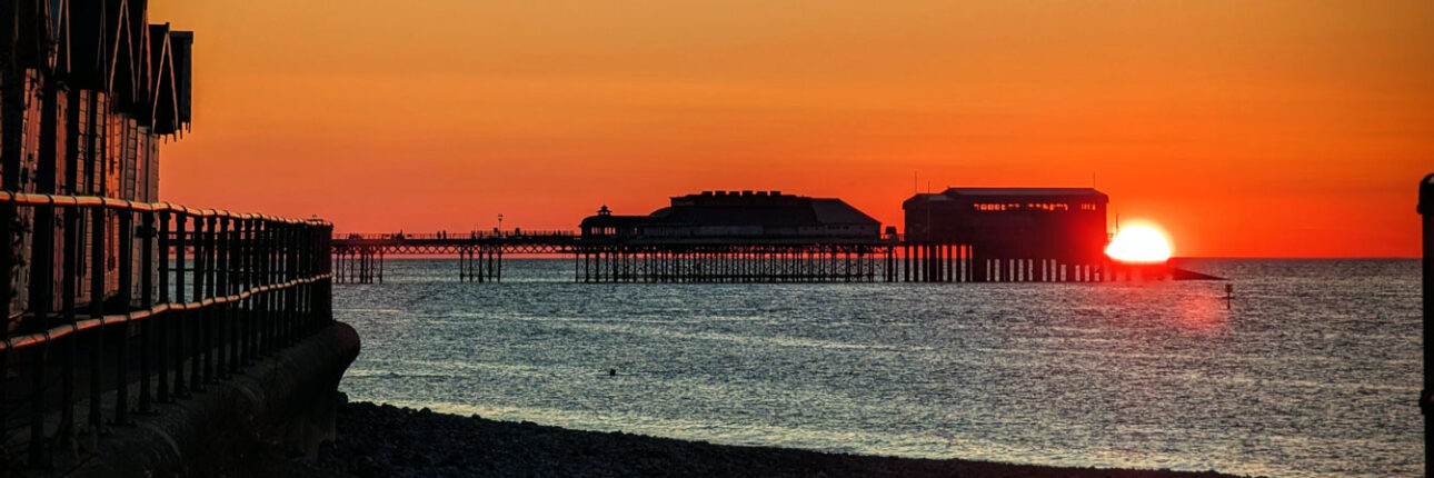 Cromer Pier at sunset